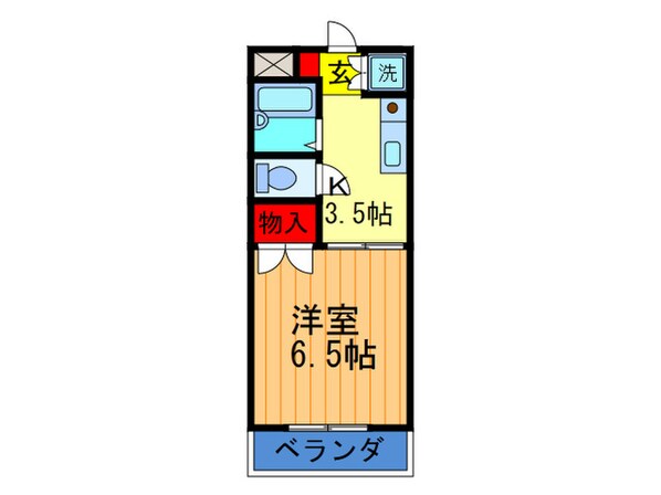 グリ－ンパレット小野の物件間取画像